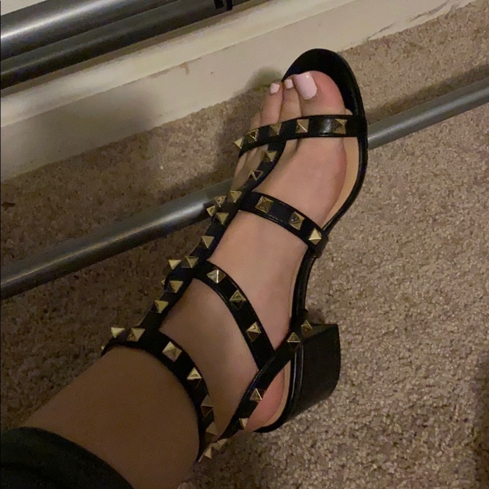 Studded sandals